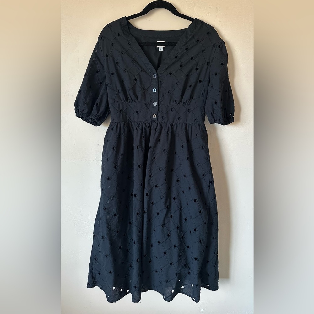 A New Day black midi dress